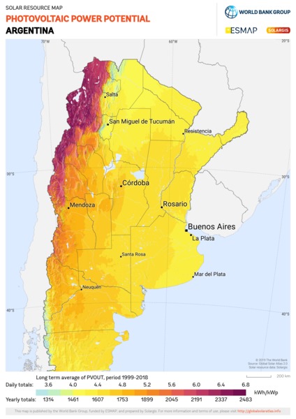 Photovoltaic Electricity Potential