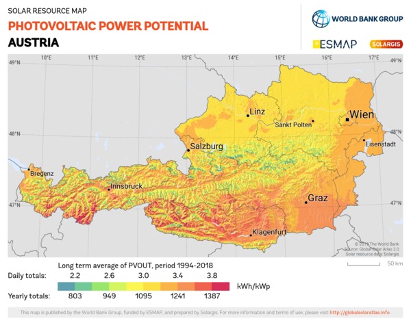 Photovoltaic Electricity Potential