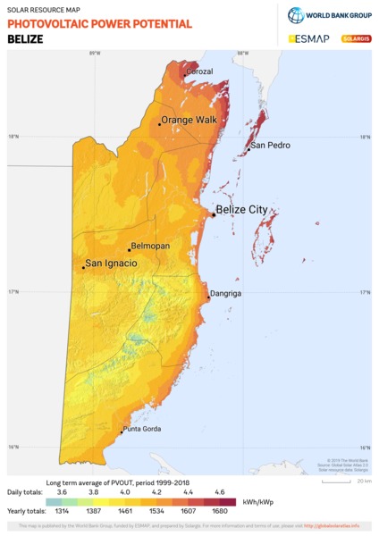 Photovoltaic Electricity Potential