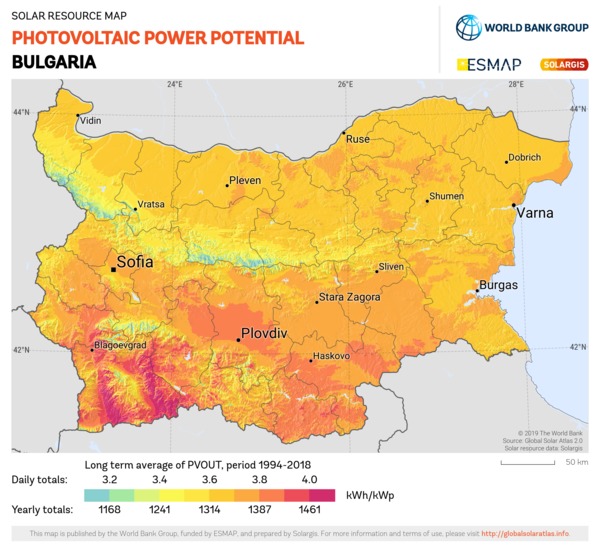 Photovoltaic Electricity Potential