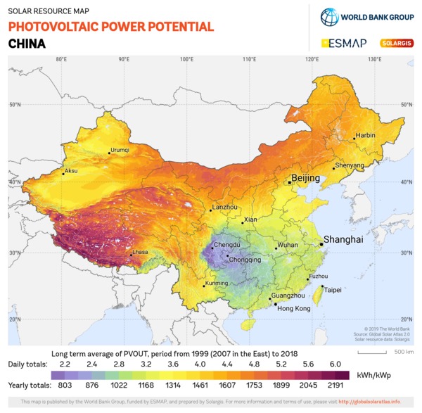 Photovoltaic Electricity Potential