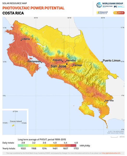 Photovoltaic Electricity Potential