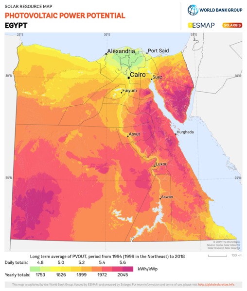 Photovoltaic Electricity Potential