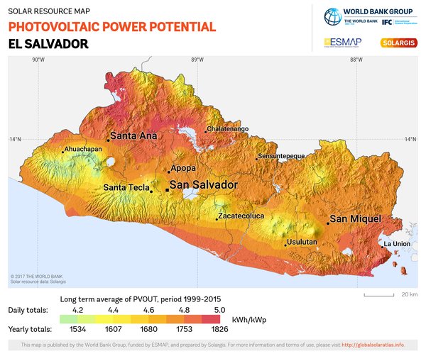 Photovoltaic Electricity Potential