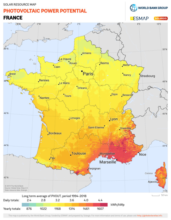 Photovoltaic Electricity Potential