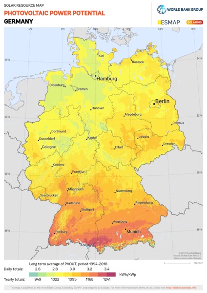 Photovoltaic Electricity Potential