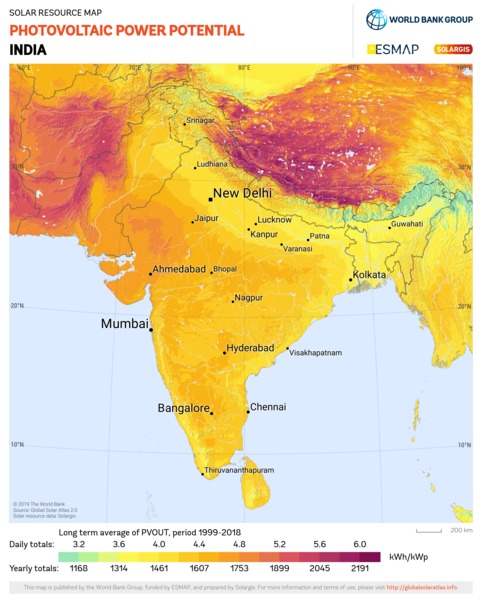 Photovoltaic Electricity Potential