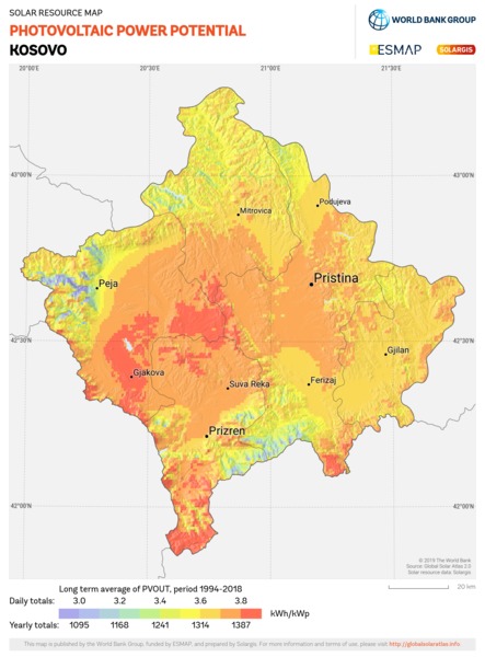 Photovoltaic Electricity Potential