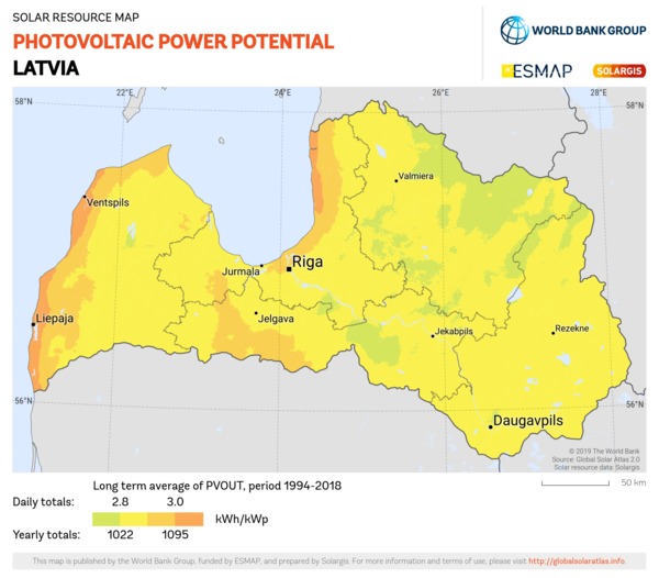 Photovoltaic Electricity Potential