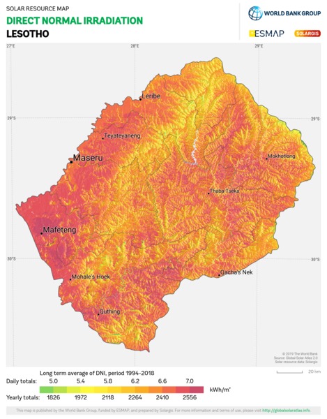 Direct Normal Irradiation