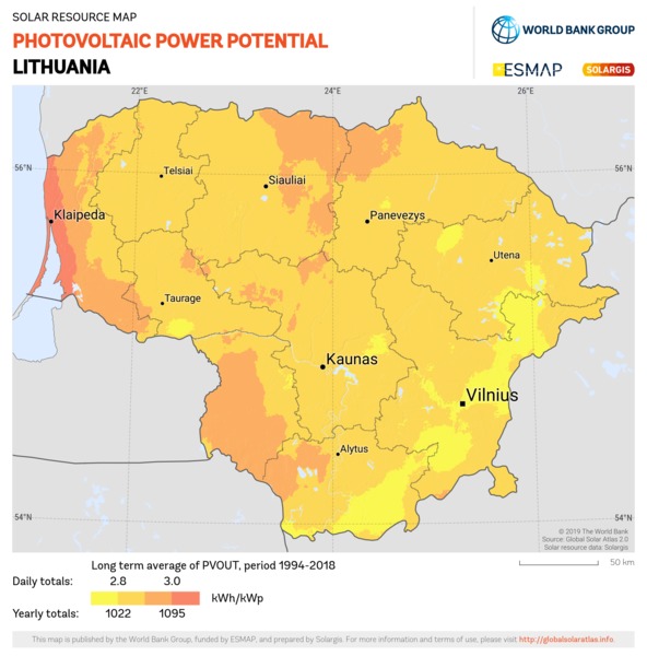 Photovoltaic Electricity Potential