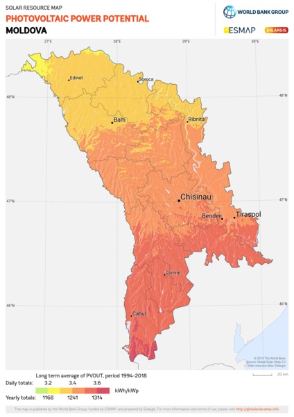 Photovoltaic Electricity Potential