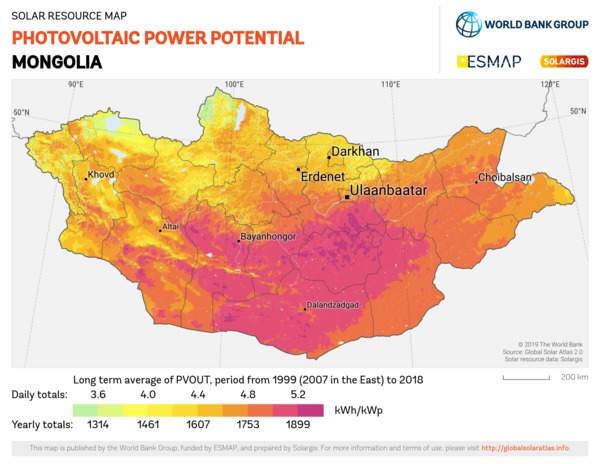 Photovoltaic Electricity Potential