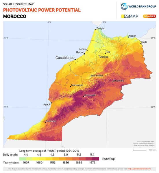 Photovoltaic Electricity Potential