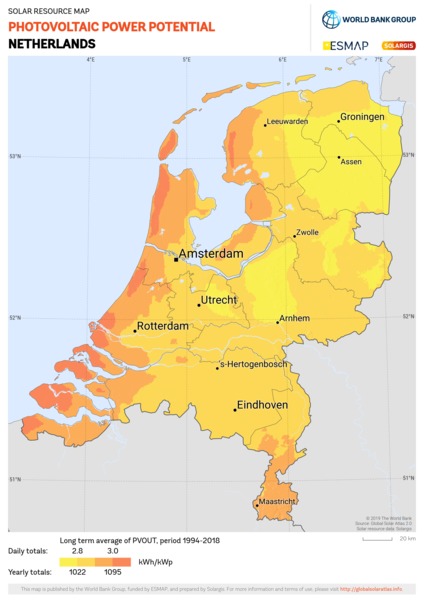 Photovoltaic Electricity Potential