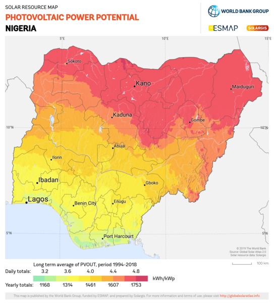 Photovoltaic Electricity Potential