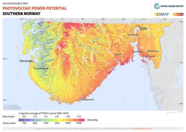 Photovoltaic Electricity Potential