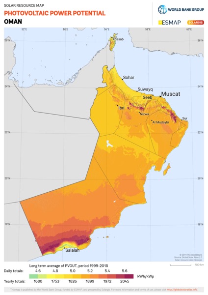 Photovoltaic Electricity Potential