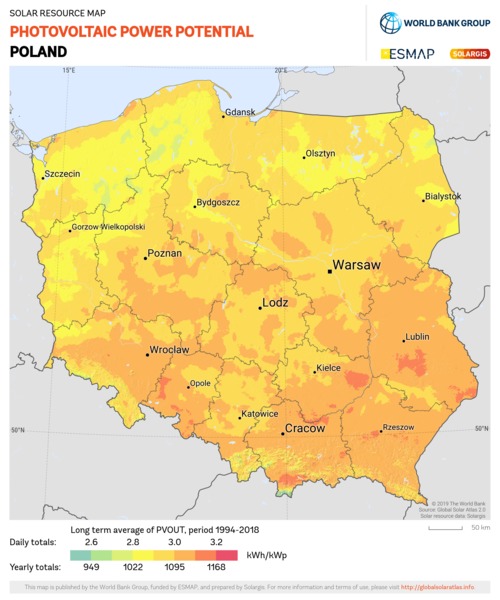 Photovoltaic Electricity Potential