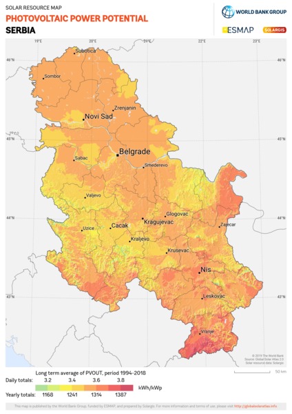 Photovoltaic Electricity Potential