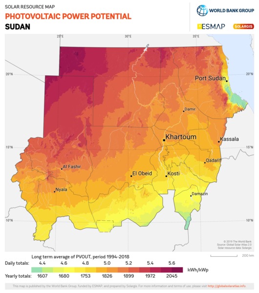 Photovoltaic Electricity Potential