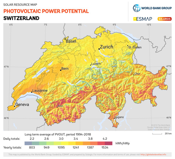 Photovoltaic Electricity Potential