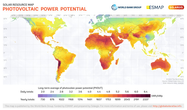 Photovoltaic Electricity Potential