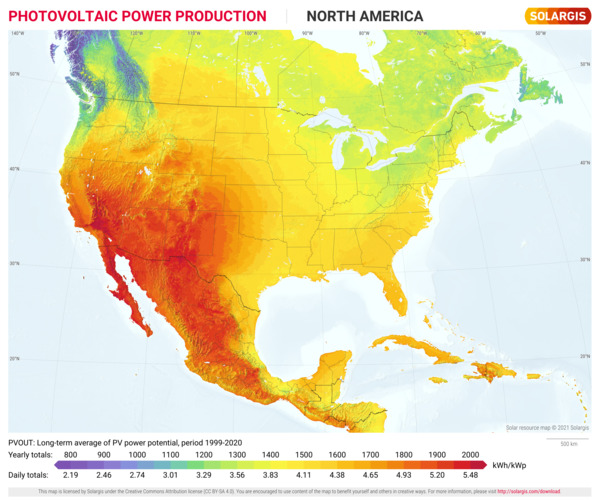 Photovoltaic Electricity Potential