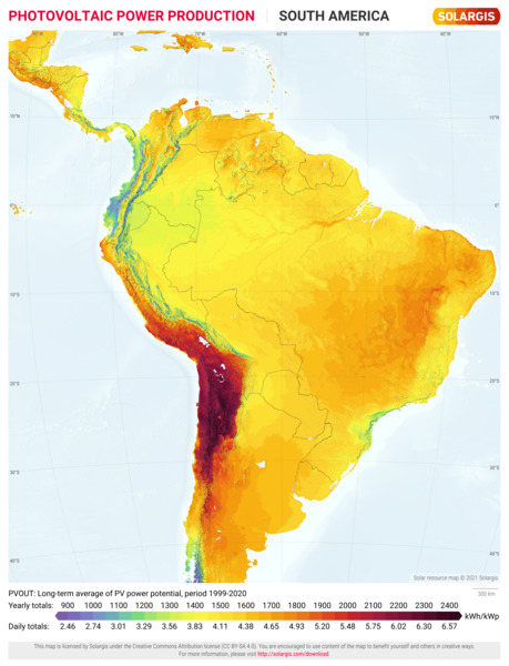 Photovoltaic Electricity Potential